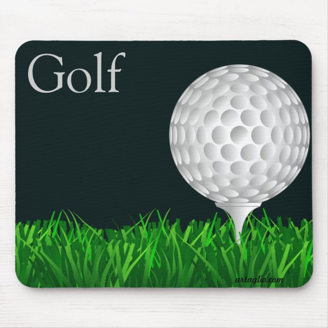 Golf ball mouse mat (Front)