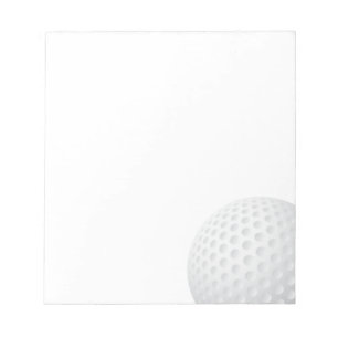 Golf Ball Notepad