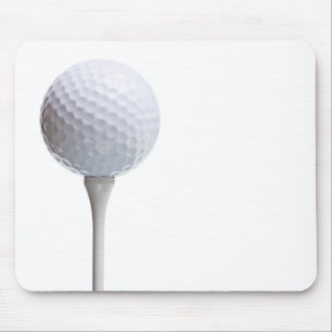 Golf Ball on Tee- Customised Mouse Mat