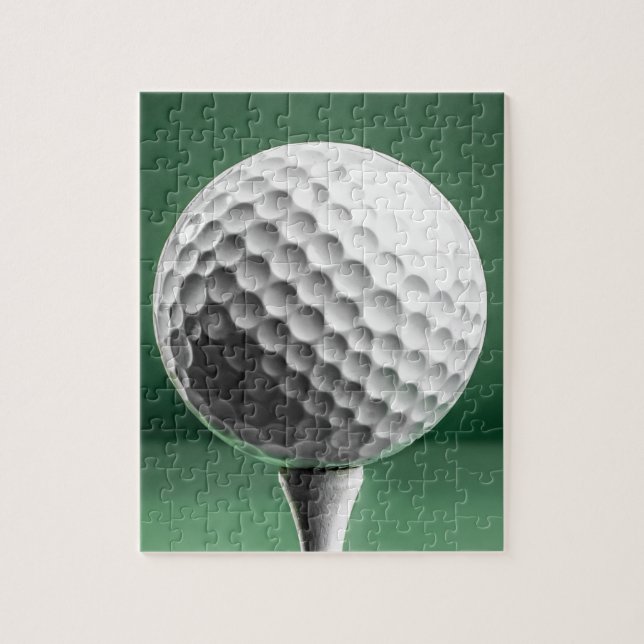 Golf Ball on Tee Jigsaw Puzzle (Vertical)