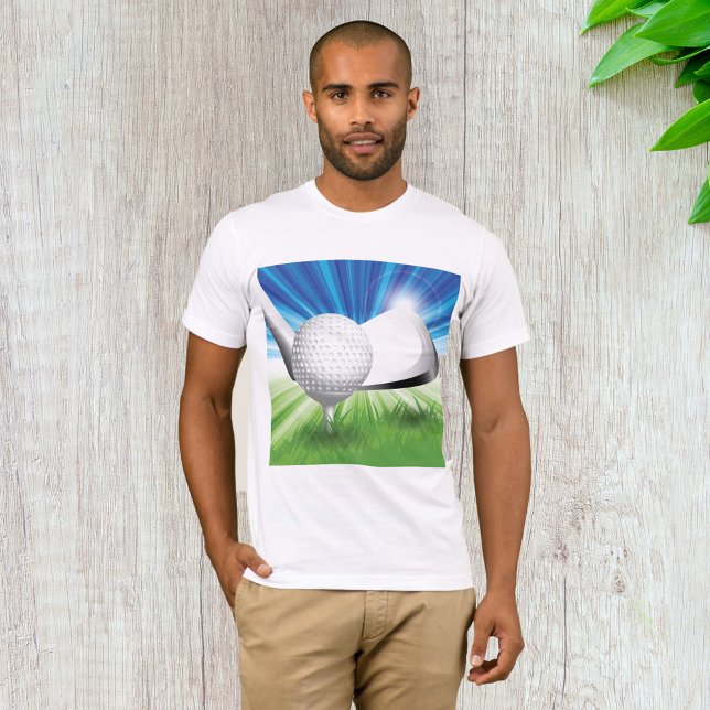Golf Ball on Tee with Driver Club (Creator Uploaded)