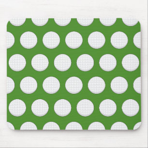 Golf Ball Pattern Mouse Mat