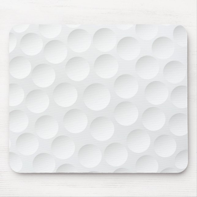 Golf Ball Pattern Mouse Mat (Front)