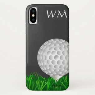 Golf ball, personalised, golf iPhone x case