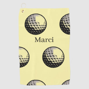 Golf Ball Personalized Towel