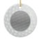 golf ball photo ornament