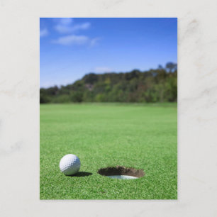 Golf Ball Postcard