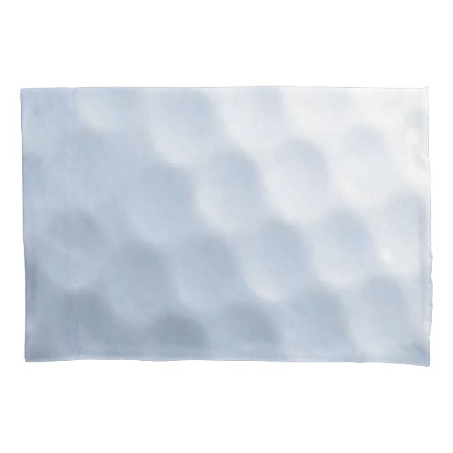 Golf Ball Print Pattern Background Pillowcase (Front)