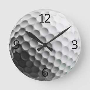 Golf Ball Round Clock