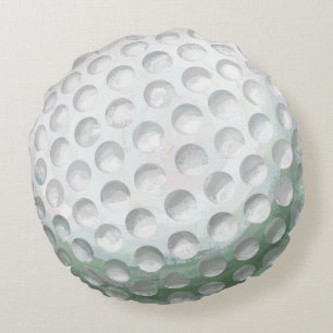 Golf Ball Round Cushion