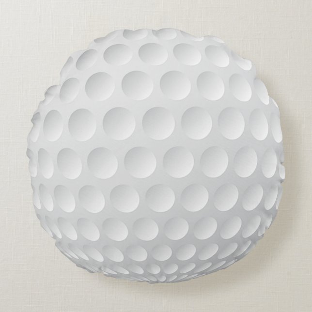 Golf Ball Round Cushion (Front)