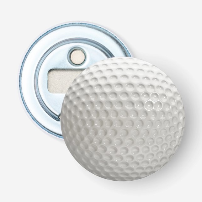 Golf Ball Sport Bottle Opener (Front)
