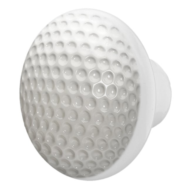 Golf Ball Sport Ceramic Knob (Right)