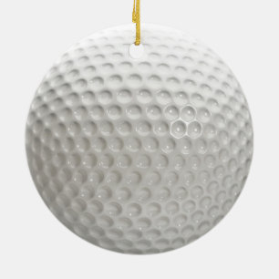 Golf Ball Sport Ceramic Tree Decoration
