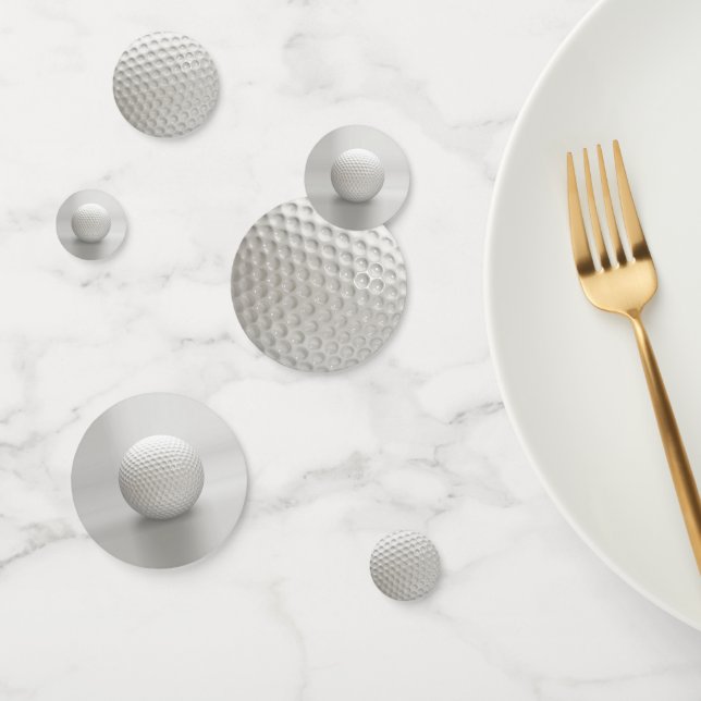 Golf Ball Sport Confetti (Group)