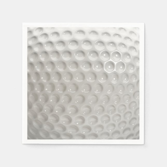 Golf Ball Sport Napkin (Front)