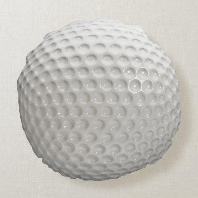 Golf Ball Sport Round Cushion (Back)