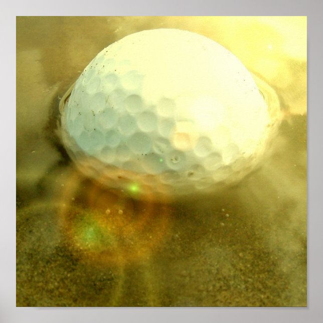 Golf Ball Stack in the Mud Print (Front)