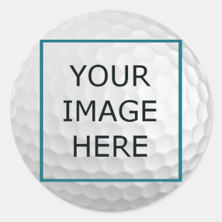 Golf Ball Sticker - With Logo