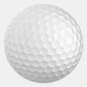 Golf ball stickers