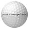 golf ball stickers - add your message