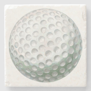 Golf Ball Stone Coaster