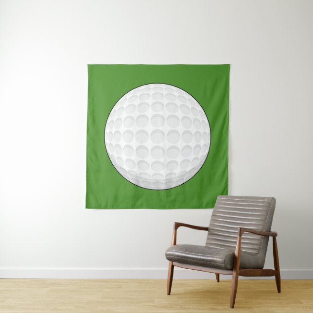 Golf Ball Tapestry (In Situ)