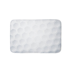 Golf ball texture bath mat