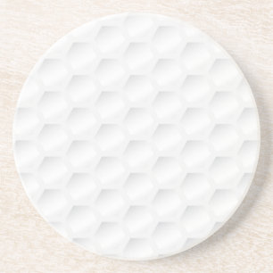 Golf ball texture coaster