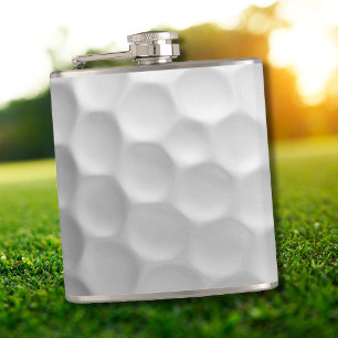 Golf Ball Texture Hip Flask
