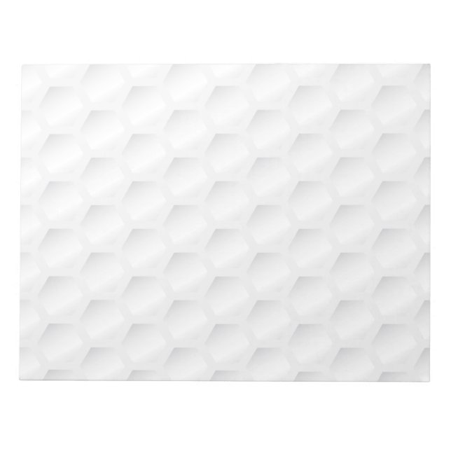 Golf ball texture notepad (Front)