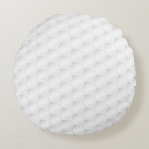 Golf ball texture round cushion