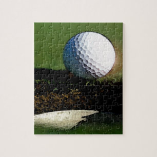 Golf Ball & the Hole Jigsaw Puzzle