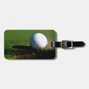 Golf Ball & the Hole Luggage Tag