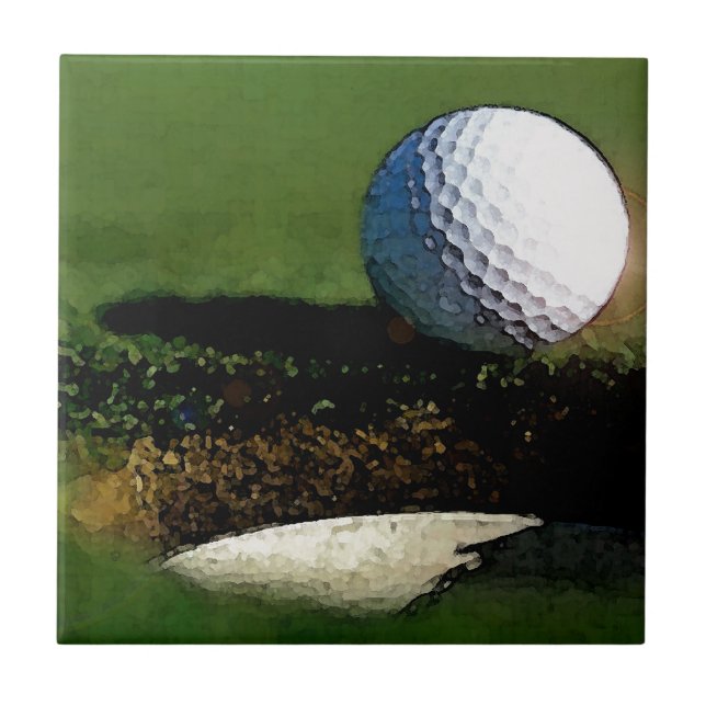 Golf Ball & the Hole Tile (Front)