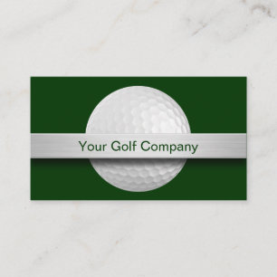 Golf Ball Themed Business Card