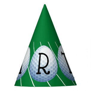 Golf Ball Themed Party Hat