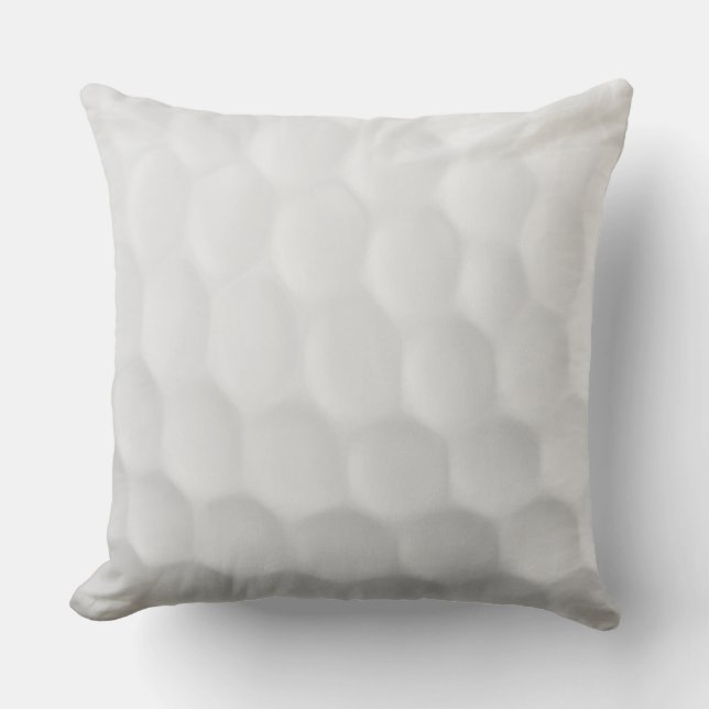 Golf Ball Throw Pillow (Front)