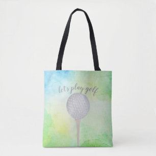 golf ball tote bag design for golfers