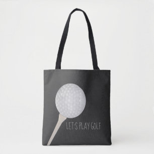golf ball tote bag design for golfers