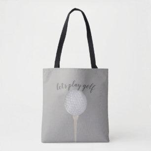 golf ball tote bag design for golfers
