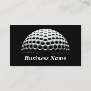 Golf Ball (Under Spotlight) Business Card