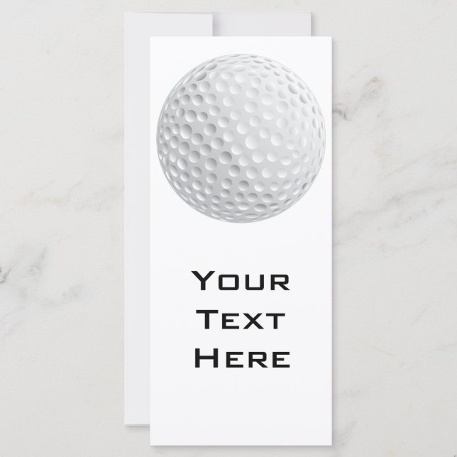 golf ball vector graphic (Front)