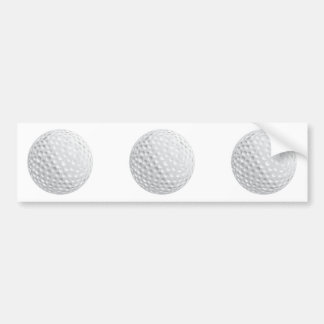 golf ball vector graphic bumper sticker