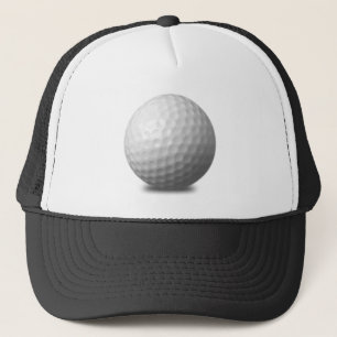 GOLF BALL VECTOR ICON GRAPHICS greens WHITE SPORTS Trucker Hat