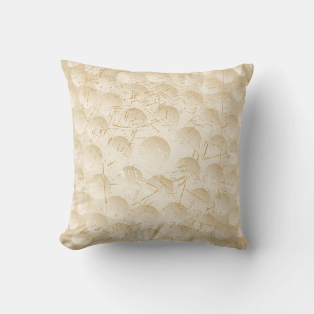 golf ball vintage cushion (Front)