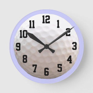 Golf Ball Wall Clock