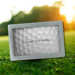 Golf Ball with Personalised Text Belt Buckle<br><div class="desc">Unique design for the casual golfer to the professional at Heart. Classy and unique,  this will surely impress your golfing buddies at the next tournament or gathering. Customise this Golf Ball with Text of your choosing.</div>