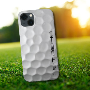 Golf Ball with Personalised Text iPhone 13 Case