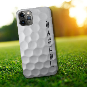 Golf Ball with Personalised Text iPhone 11 Pro Case